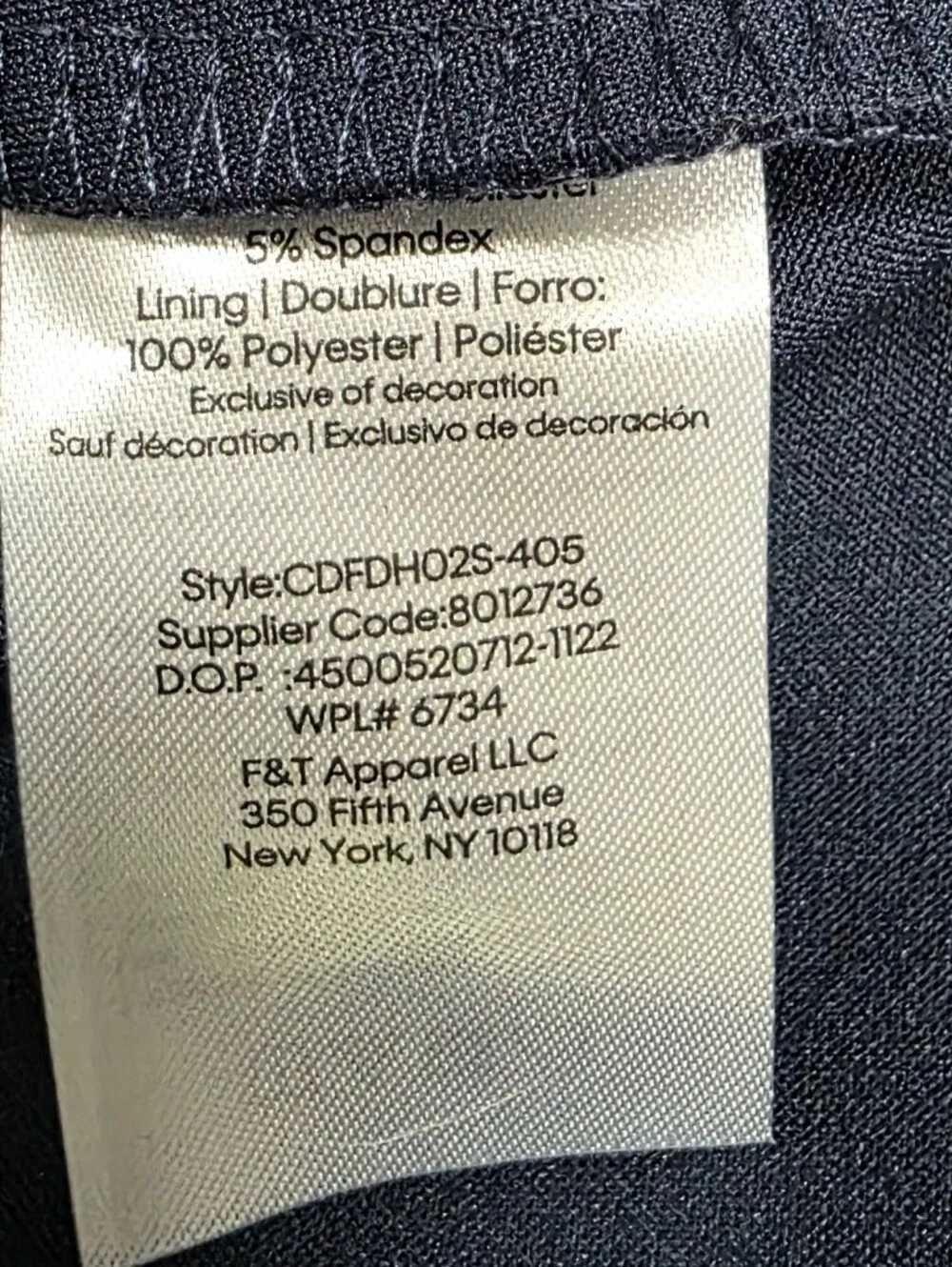 Calvin Klein Girls Sleeveless Navy Bow Party Dress( Sz:8)